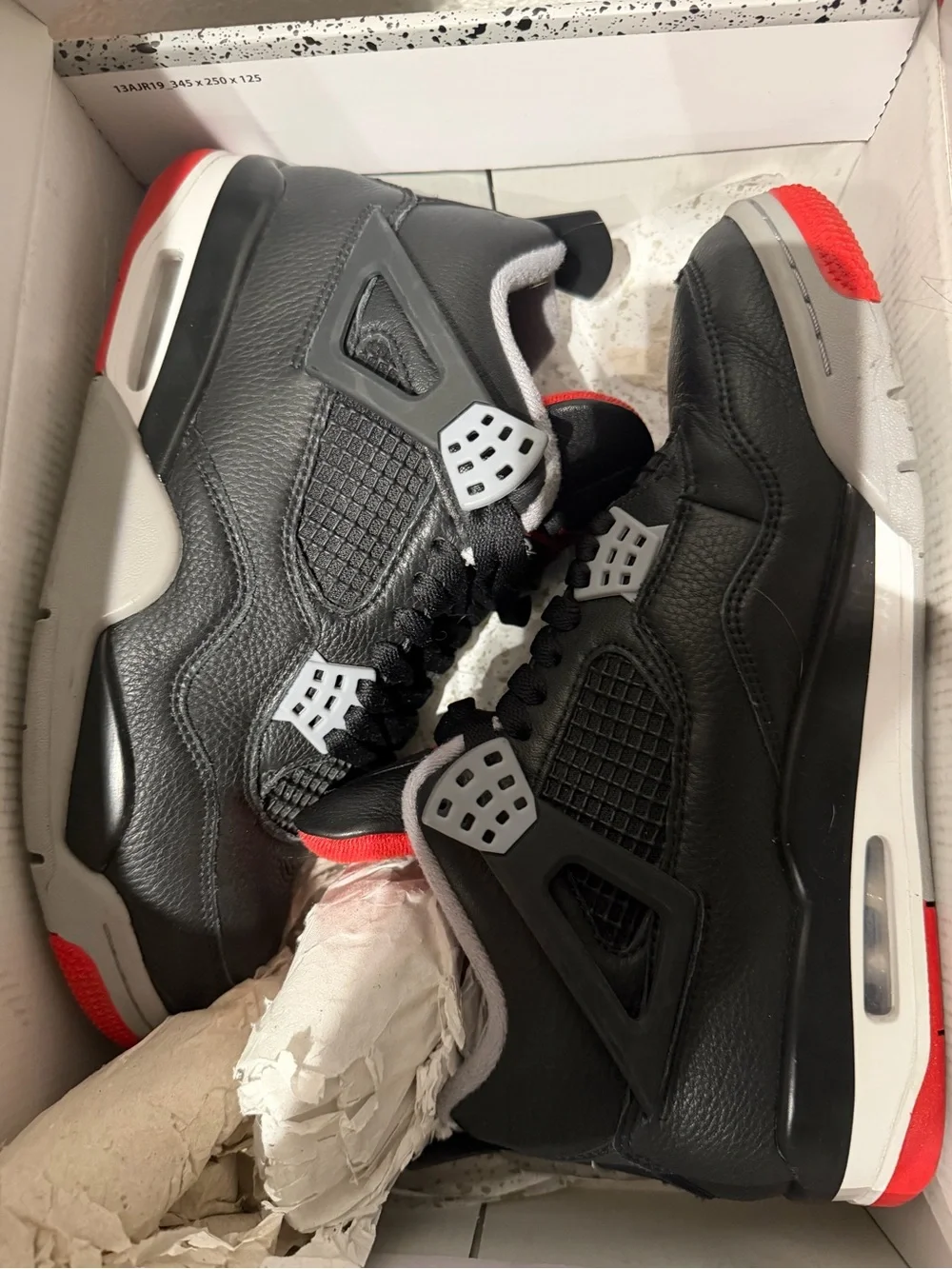Jordan Black & Red bred 4’s reimagined